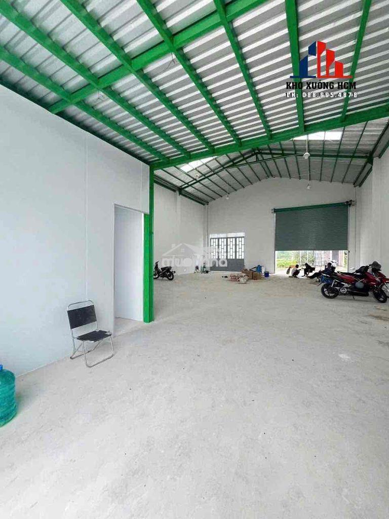 Cho thuê xưởng hóc môn 600m mới xây - 3