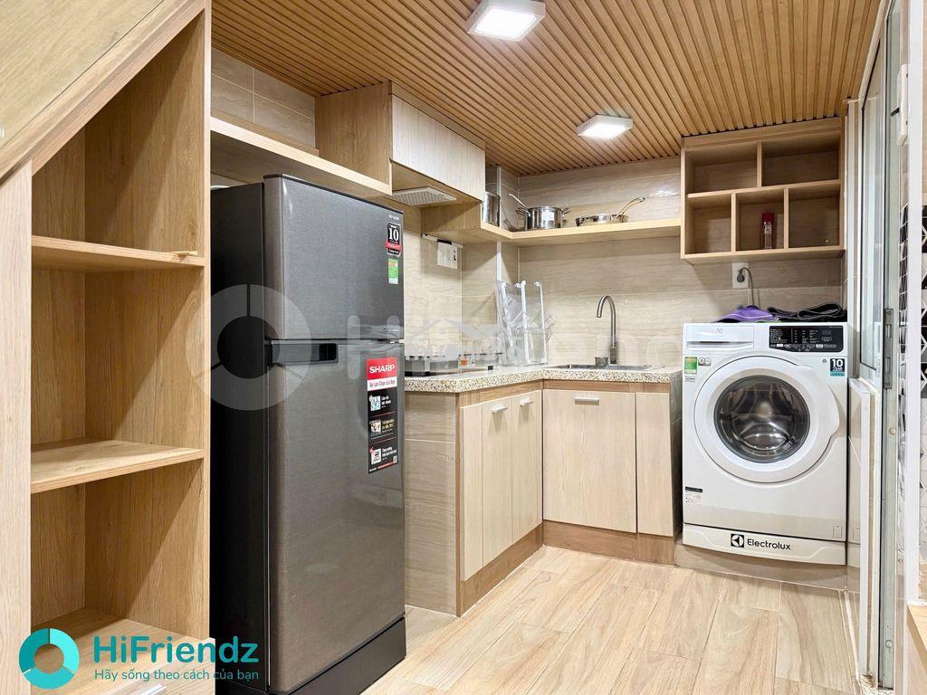 Chdv dạng duplex cao cấp - thang máy hầm xe form chung cư mini sát q5 - 4