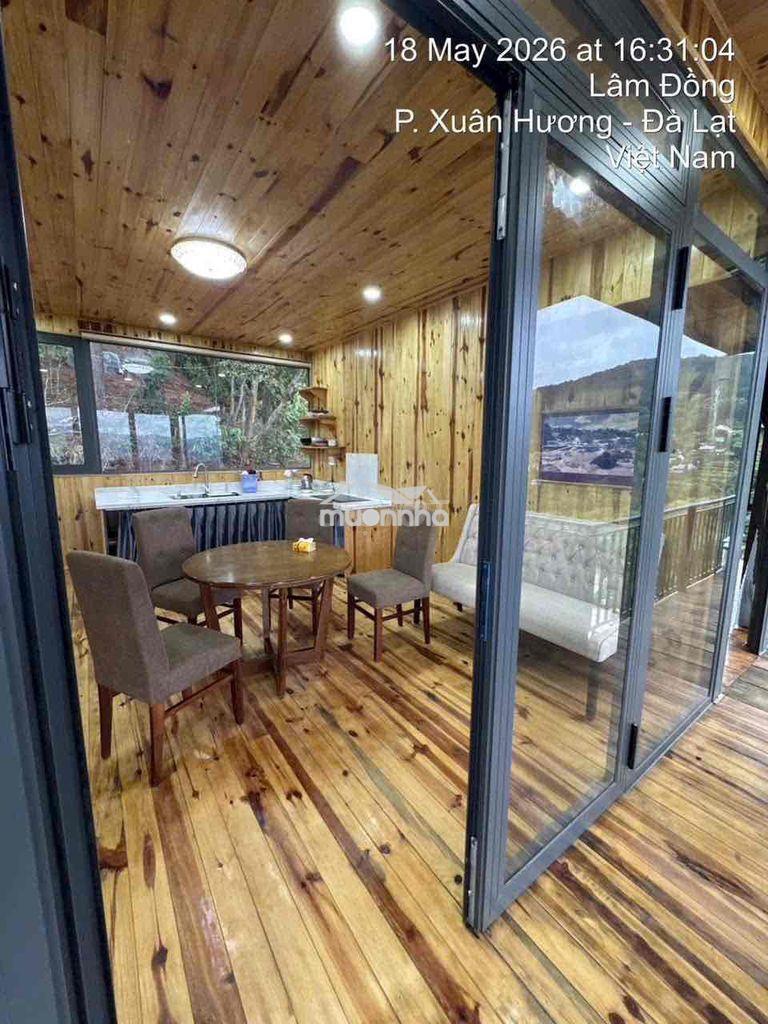 Cho thuê villa gỗ view 360 độ siêu đẹp -p3 dalat -diện tich : 1000m2 - 4