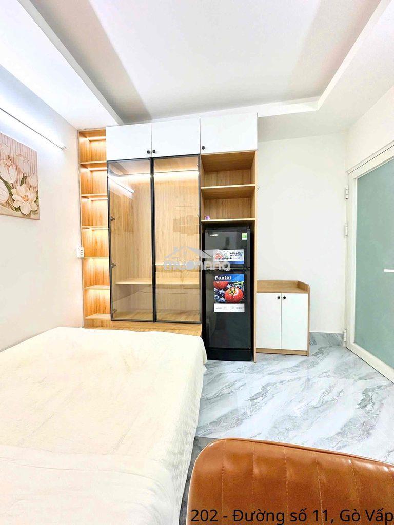 Căn hộ studio full nt - gần cv làng hoa - 3