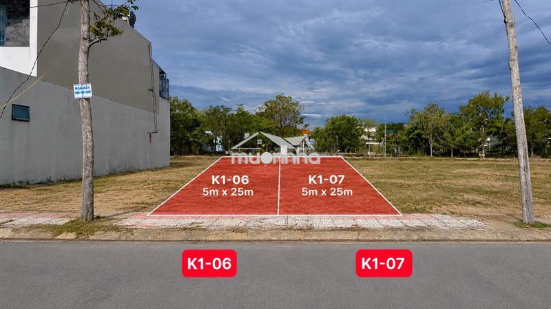 Bán nhanh 2 lô mặt tiền 10m diện tích 250m2 tại kdc an điền phát la hà