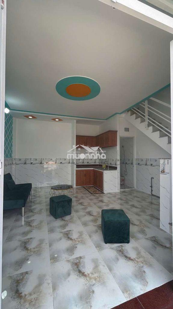Bán nhà nhỏ 25m2 xuân thới thượng hóc môn sơn mới màu xanh ,ở liền - 4