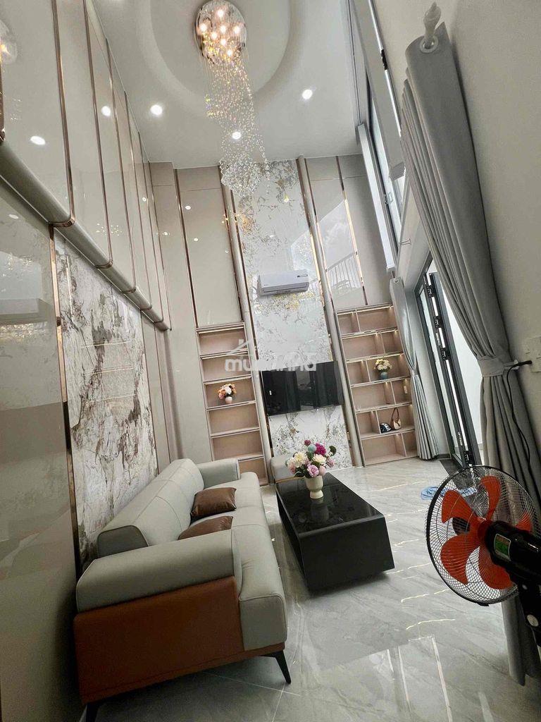 Siêu phẩm 5 tầng 54m2 full nội thất sát mặt tiền đường phạm văn chiêu - 2