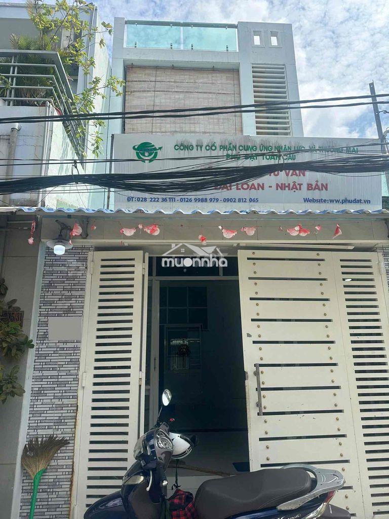 Hẻm 36/15 bùi tư toàn, 4*14, 1trệt1lầu 2pn, nhà mới cách chợ 20m, 8tr