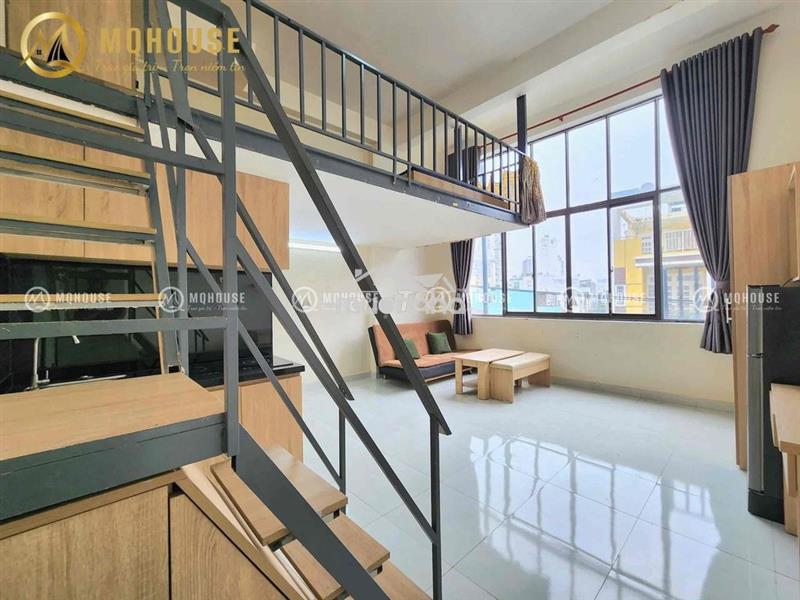 Khai chương duplex full nội thất ngay cvpm - tô ký - bệnh viện q12