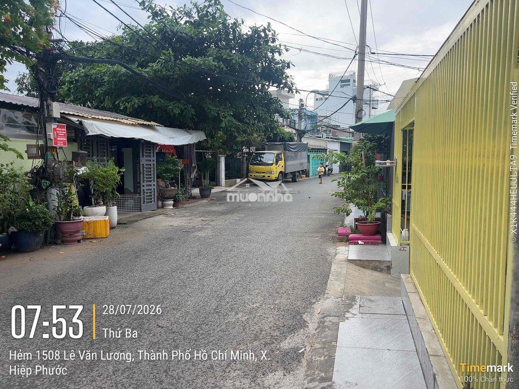 Nhà 1508 lê văn lương  1 trệt, 1 lầu  hẻm ô tô không ngập - 2