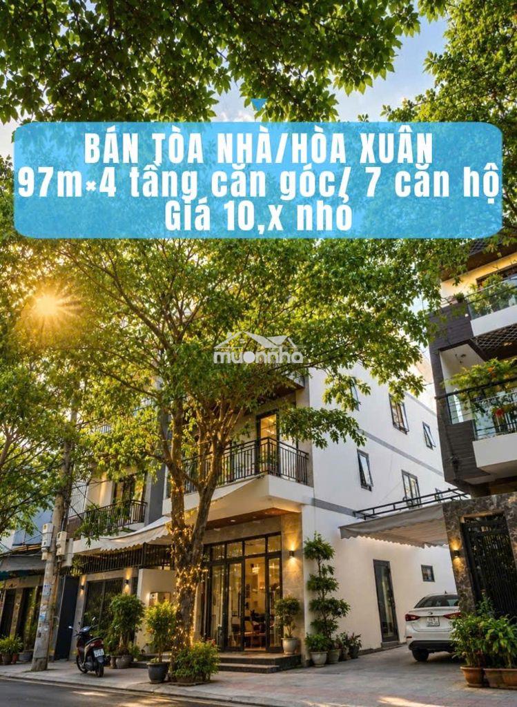 7 căn hộ/2 mặt kiệt 4 tầng nguyễn quang diệu- hòa xuân – 385m² sàn