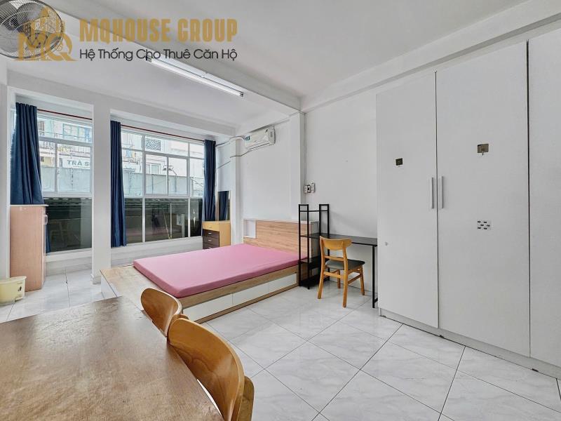 1pn tách bếp cửa sổ trời, siêu rộng gần điện biên phủ, ngã tư hàng xanh, nơ trang long gần đại học văn lang, hồng bàng, uef - 3