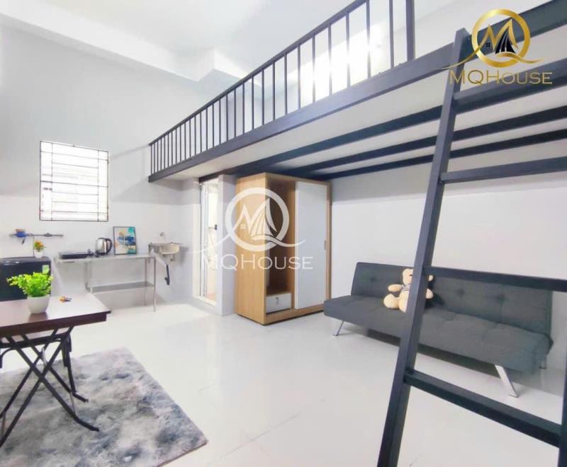 Phòng trọ giá tốt lê văn sỹ, gác cao 2m, gần nhà thờ ba chuông