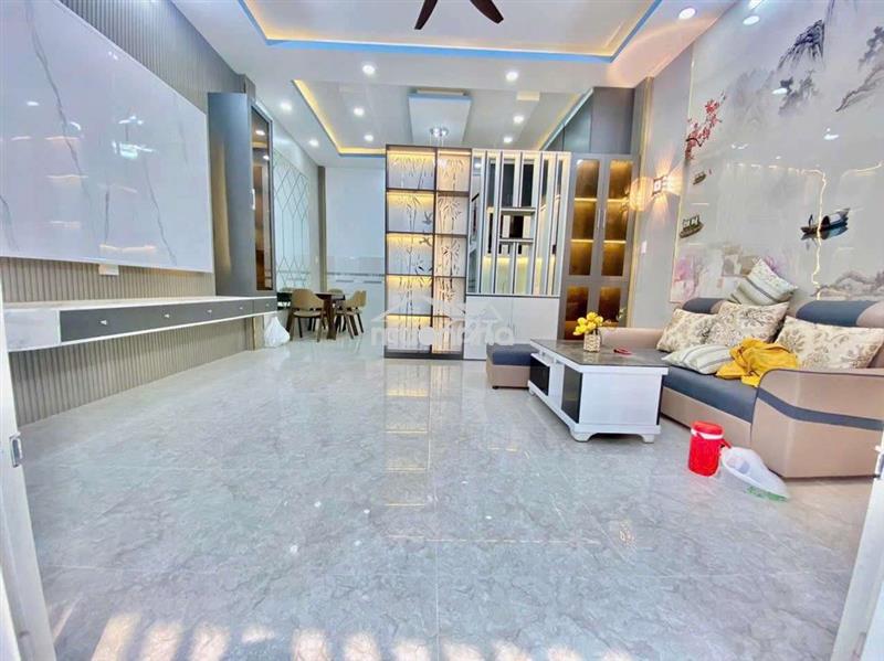 Nhà mặt tiền hẻm 55m2 thiết kế 3pn hẻm thông.