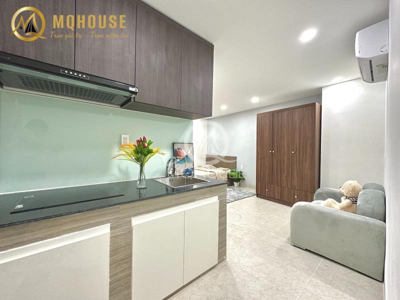 Cho thuê căn hộ full nội thất, máy giặt riêng, ban công - gần chợ phạm văn hai, sân bay tân sơn nhất - bùi thị xuân, tân bình - 2