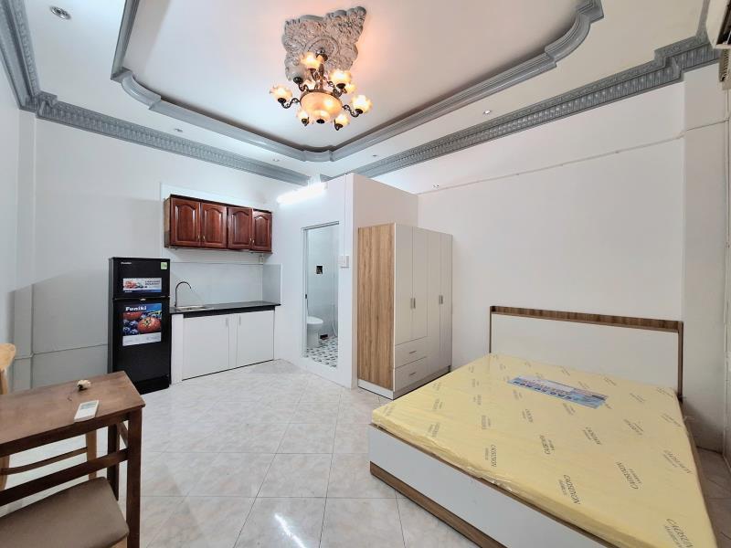 🏠 Cho thuê phòng studio - full nội thất | cách đại học công thương - văn hiến 5’ đi xe