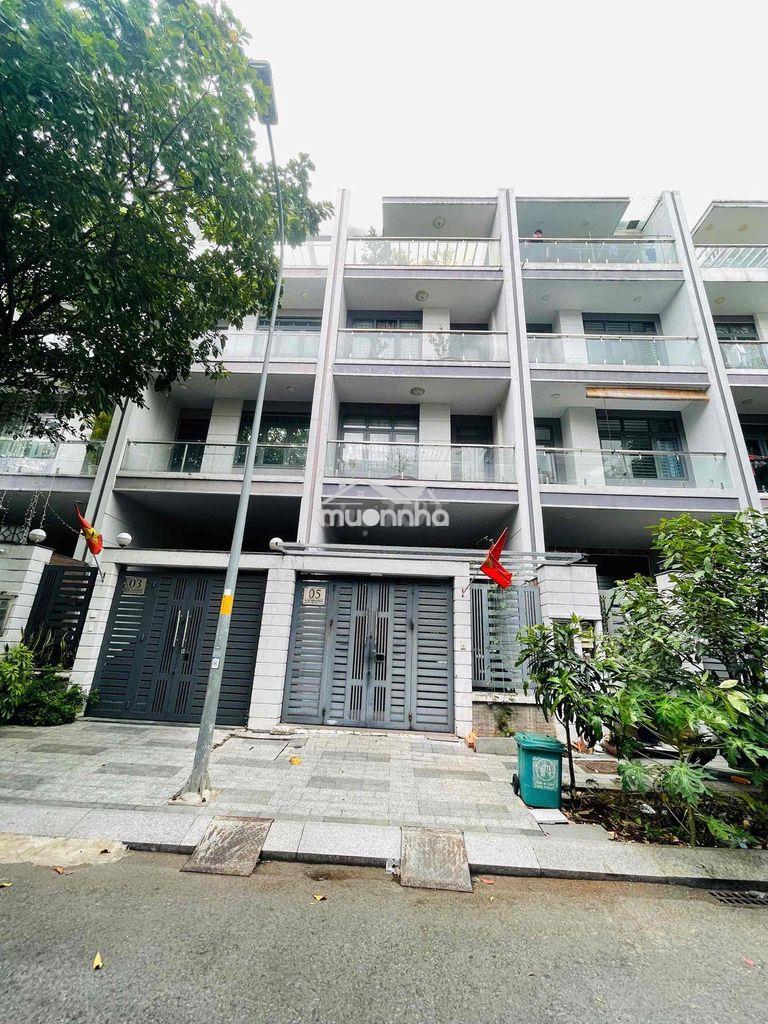 Nhà nguyên căm 5x22m hầm 4 lầu, 5pn - 1mb - st tại vạn phúc city