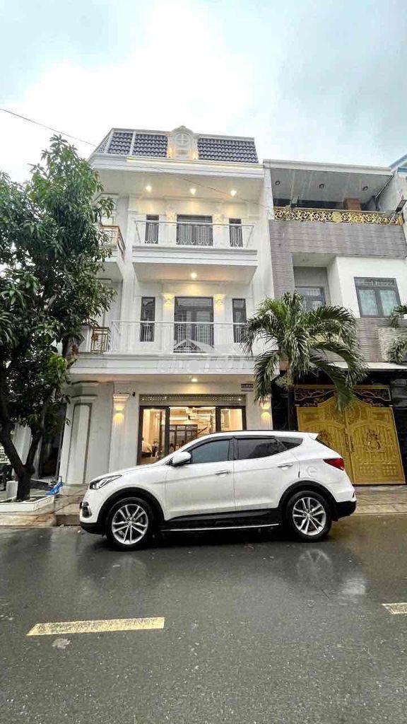 Nhà 1 trệt 2 lầu đầy đủ nội thất an phú, 100m2, thuận an,đường 7m