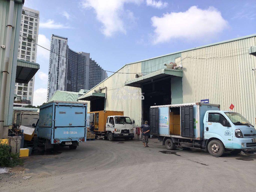 Cho thuê kho xưởng xe cont 24/24 mt đường nguyễn văn quỳ q7 - 3