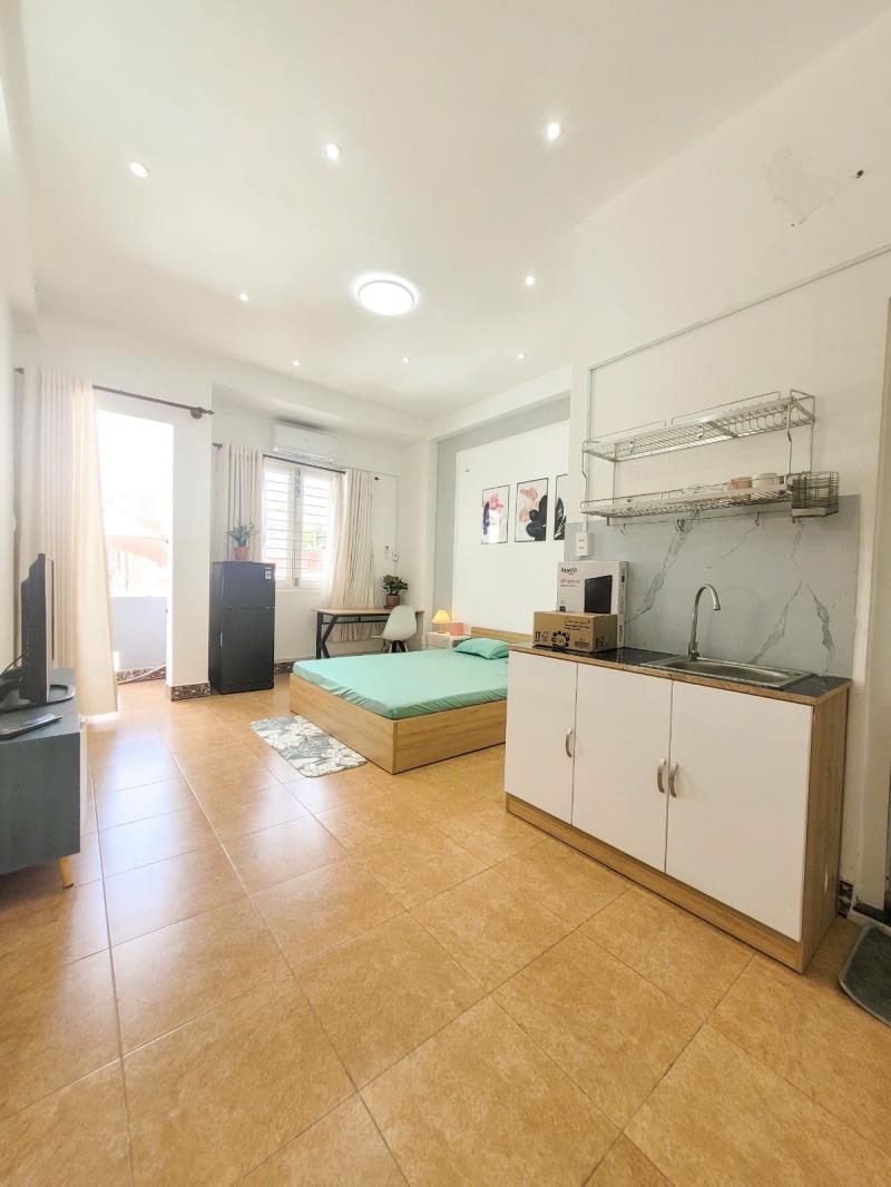 Căn hộ studio- hoàng văn thụ, full nội thất, ban công giá 5tr9 - 4