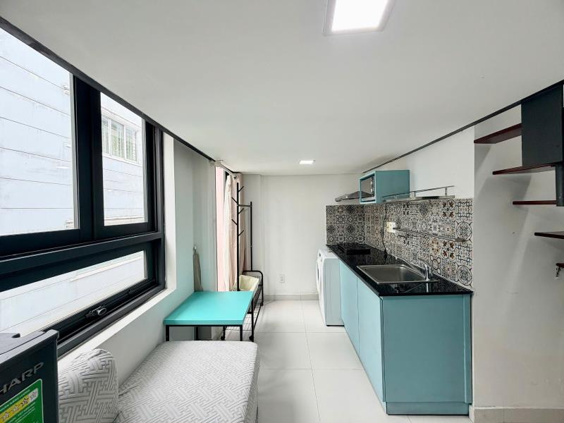 Cho thuê phòng trọ sinh viên gần ueh, đh kiến trúc – nam kỳ khởi nghĩa q3 – phòng có gác cửa sổ kính lớn