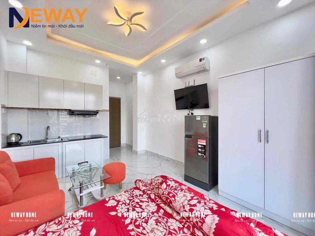Studio ban công full nội thất siêu mới, toà thang máy gần cầu ông lãnh - 2