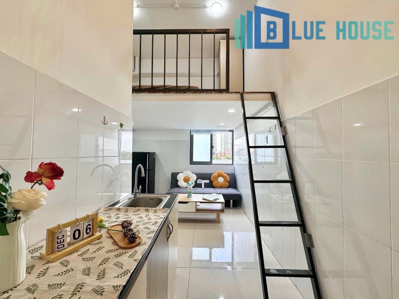 Phòng gác cao 1m8 | full nội thất - cửa sổ thoáng | ngay đh hồng bàng - đh văn hiến - 2