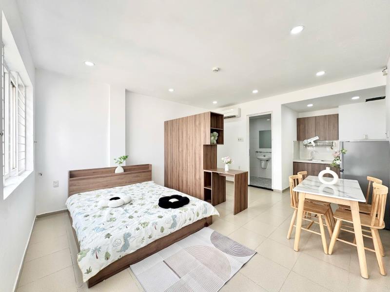Căn hộ studio cửa sổ view thoáng - aeon tân phú, chợ tân hương