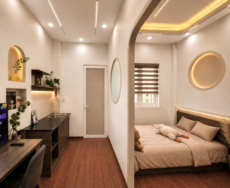 Cho thuê căn studio full nội thất hiện đại - gần aeon mall tân phú, tân kỳ tân qúy, gò dầu, lê trọng tấn, đi đh công thương và đh văn hiến - 3
