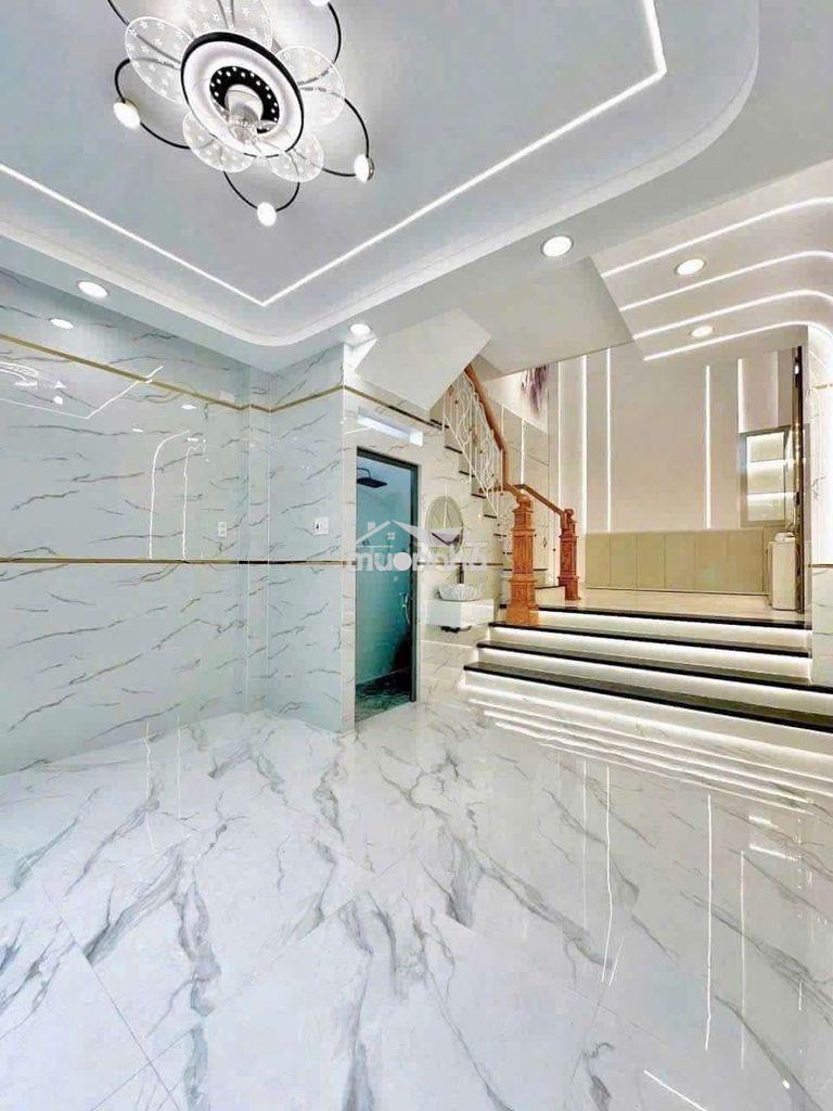Bán nhà tặng nội thất đường lê văn quới: 4mx13m đúc 1 lửng 3 lầu - Ảnh 3