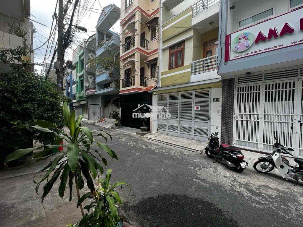 Cho thuê nhà hẻm 6m bình giã p13 tb. dt: 5m x 16m 4 tầng giá 24tr tl - 3