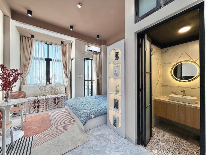 ✨ [Tân phú] căn hộ studio decor hàn quốc cực chill - lý tuệ, ban công & máy giặt riêng - 2
