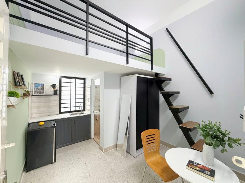 Gác lửng đón nắng thoáng gần công viên làng hoa gò vấp