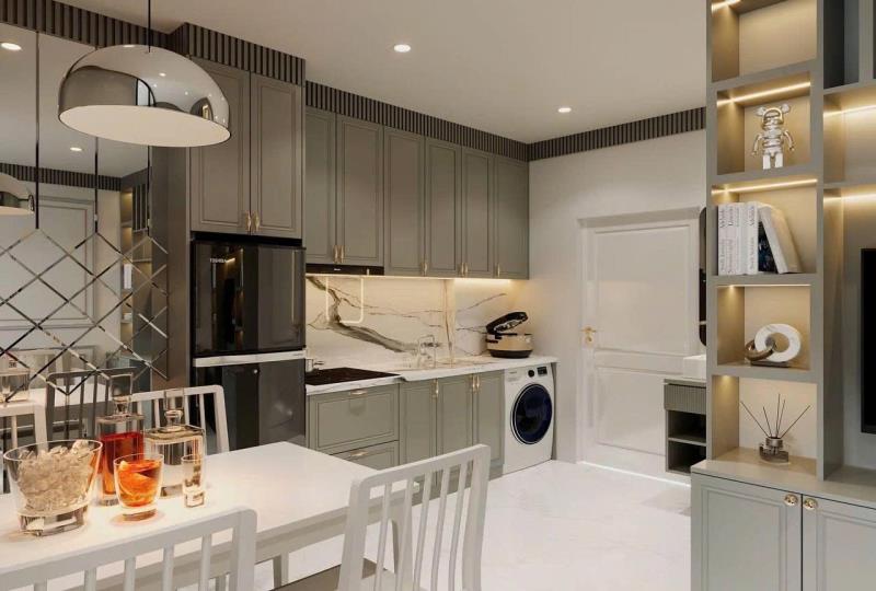 Cho thuê – căn hộ 1pn 65m² thiết kế hiện đại phong cách châu âu, máy giặt riêng – trần huy liệu, phú nhuận | gần q1 & q3 - 4