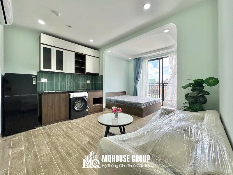🔷 Chung cư mini studio/ 1pn - thang máy - ngay lê trọng tấn - cầu bưng - 2