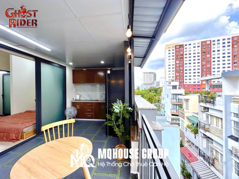 🌇Penthouse 1pn 45m2_full nội thất mới_ngay chợ bà chiểu, bờ kè trường sa  - 3