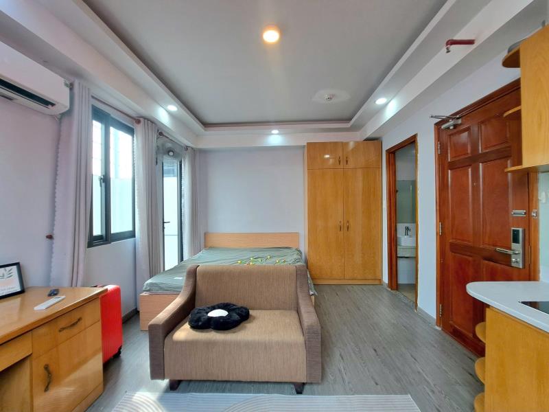 Cho thuê căn hộ ban công nguyễn văn đậu, bình thạnh – gần chợ bà chiểu
