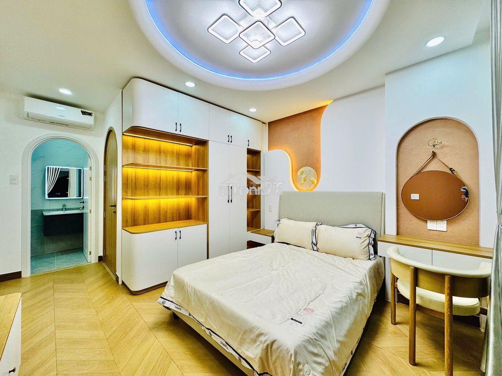 Cho thuê nhà gần chợ bà chiểu 4x11m 3 lầu 4pn full nội thất già 27 tr - 4