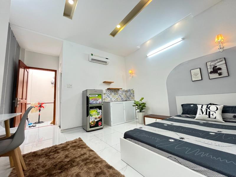 🔥 Studio tone xám trắng cực tây | full nội thất xịn xò | free xe máy tân phú | giá siêu rẻ - 2
