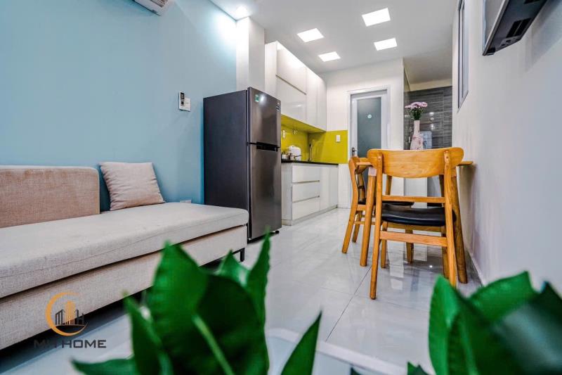 Cho thuê căn hộ ban công tách bếp 40m2 ngay trung tâm phú nhuận - an ninh cao  - 4
