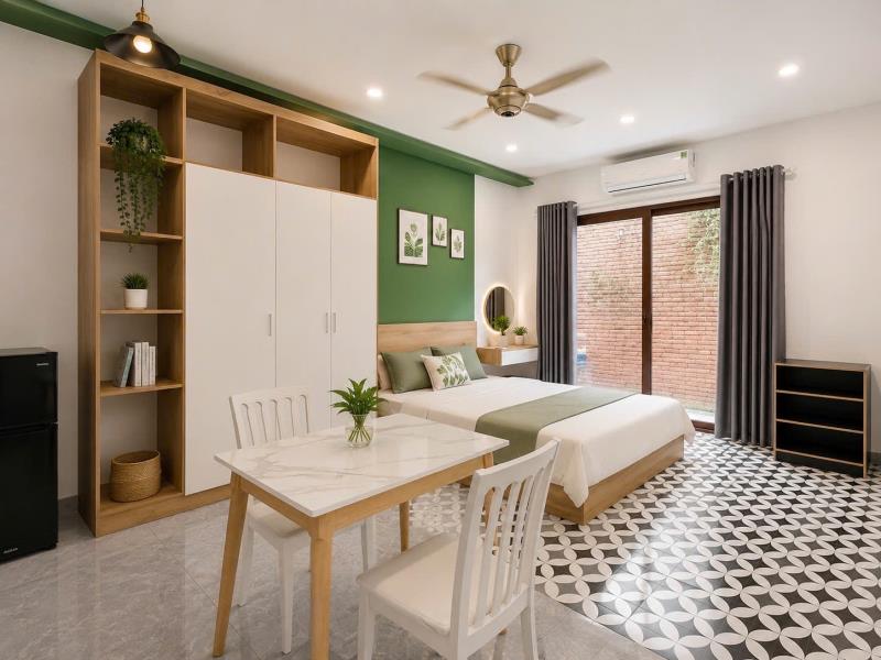 Cho thuê căn hộ 40m² sân vườn – gần hutech, uth, uef, hiu- xô viết nghệ tĩnh, bình thạnh - 2