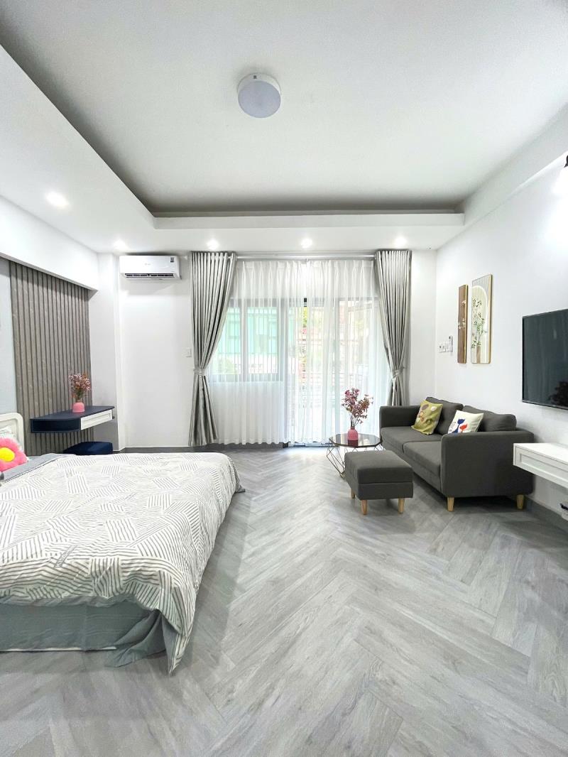 Cho thuê căn hộ penthouse 75m² 1pn sân vườn, ban công siêu lớn view landmark 81 – tân cảng, bình thạnh