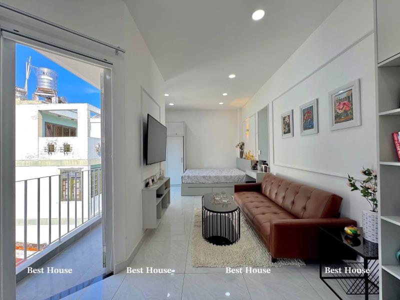 Studio ban công siêu có gu - ngay etown cộng hòa, tân bình - 0703992779