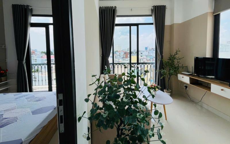 Căn hộ cực rộng ban công sofa cực to 50m2 gần chợ tân định coop rạch miễu phú nhuận - 2