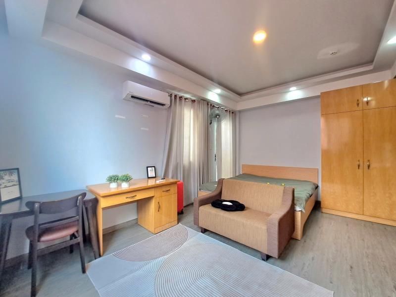 Cho thuê căn hộ mini full nội thất ban công cửa sổ gần văn lang cs2 200m nguyễn văn đậu bình thạnh  - 3