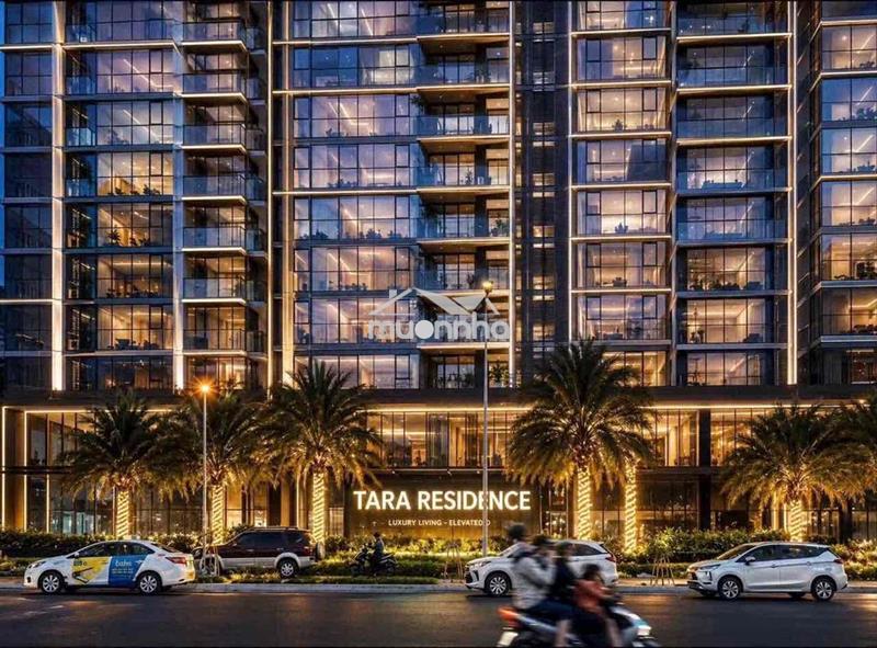 Tara residencen sổ hồng sẵn căn  82m2 2 phòng ngủ chỉ 46tr/m2