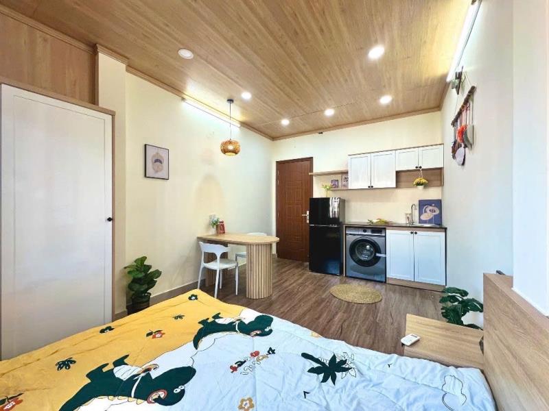 Căn hộ 35m² siêu thoáng – máy giặt riêng | full nội thất | gần ufm, ueh, hoa sen- phú nhuận