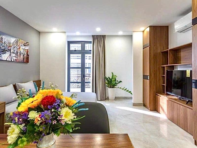 🌿 Cho thuê căn hộ 1pn - full nội thất, ban công - đường số 62, thảo điền – có gym 🌿 - 2