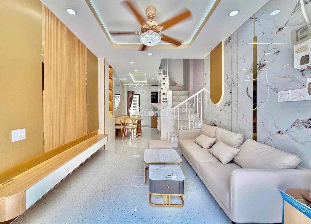 Nhà mới, hẻm 6m 57/ tô hiệu, 4 tấm, 4 x 18m, 5 phòng ngủ, 5 wc - 2