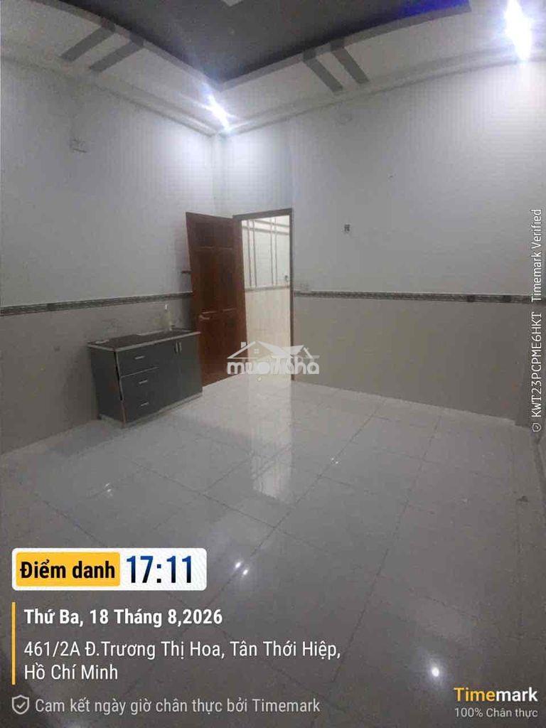 Cho thuê phòng trọ full nội thất, trương thị hoa, gần bệnh viện q12 - 4
