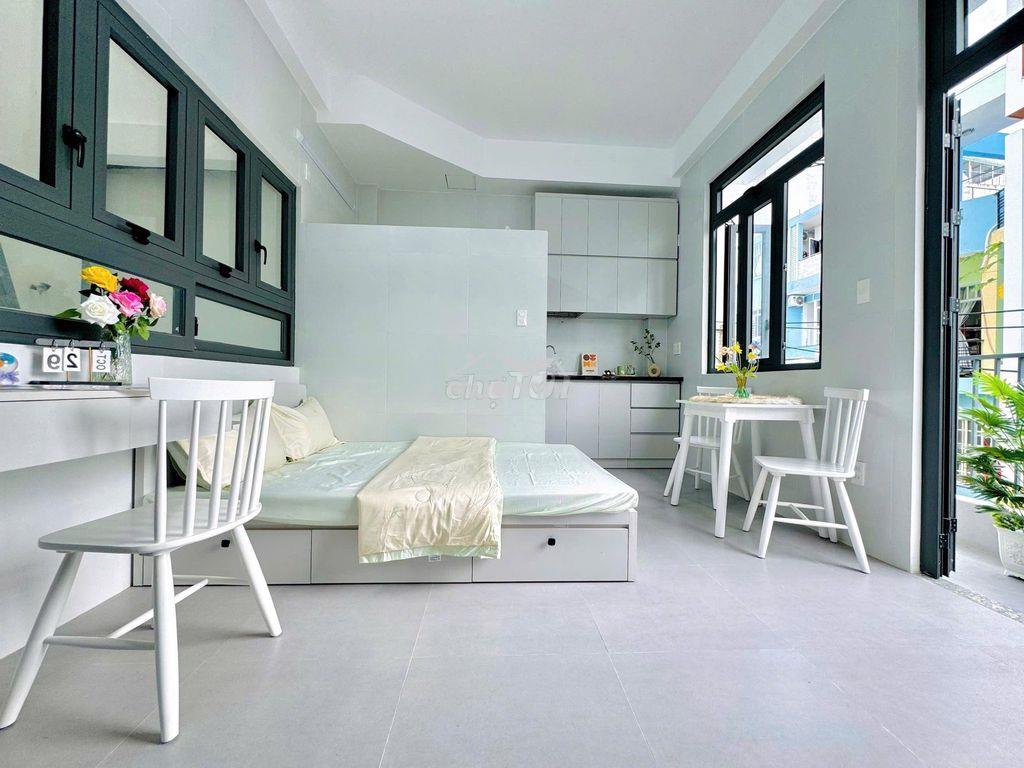 Studio ban công, tòa nhà sạch đẹp - bình thới ngay đầm sen - 4