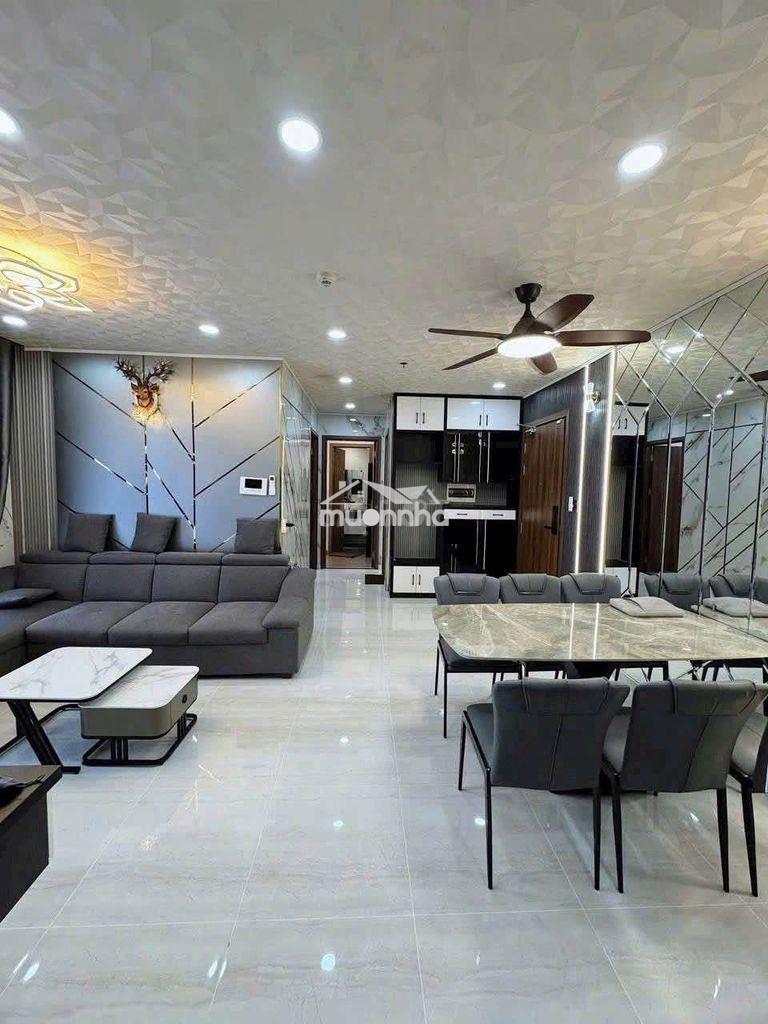 Chung cư happy one central, 2 phòng ngủ, nội thất cao cấp, bao pql