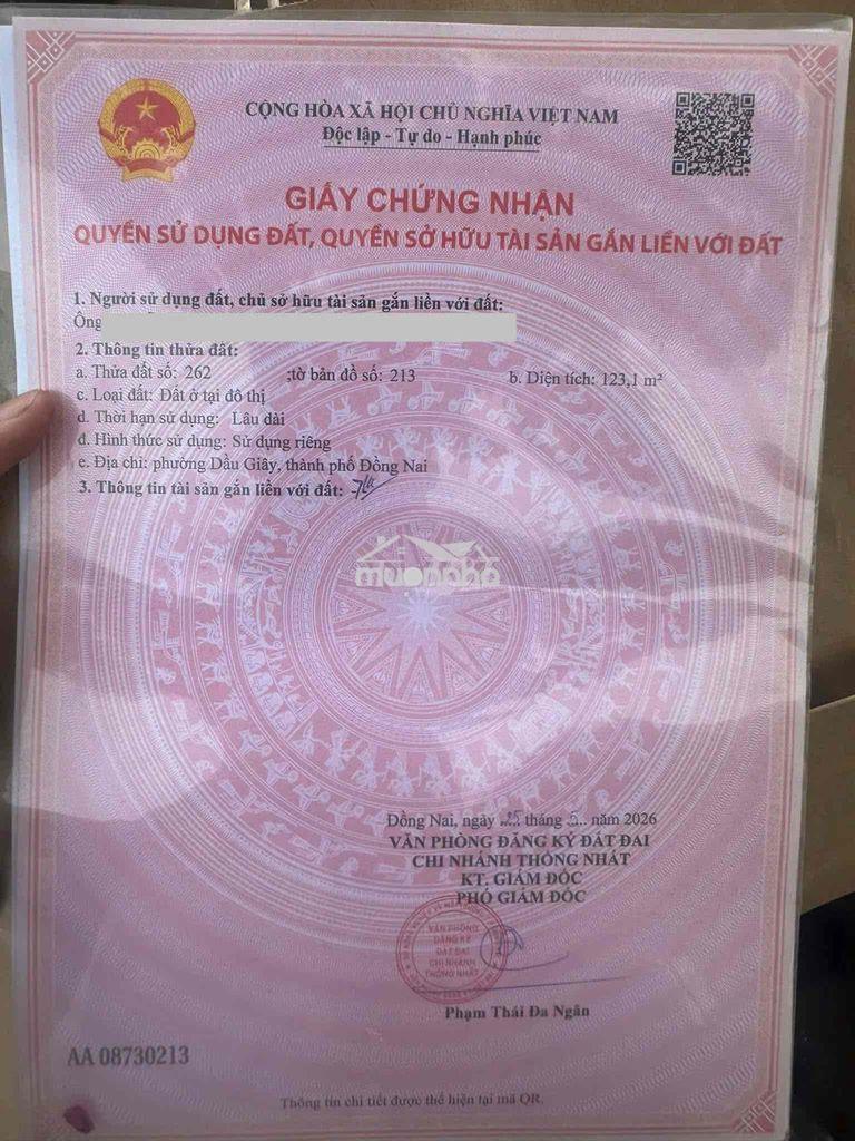 Bán đất siêu rẻ mặt tiền đường nhựa xuân quế - sông nhạn - 3