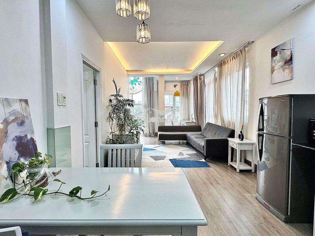 2pn tách bếp + phòng khách 70m2 full nội thất mới gần metro tân cảng - Ảnh 2